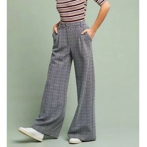 Cartonnier Anthro Eliza Wide Leg Trousers SZ 6 EUC